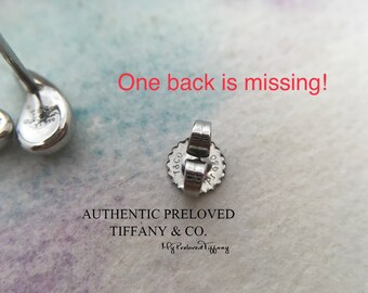 Tiffany and co deals earring back replacement
