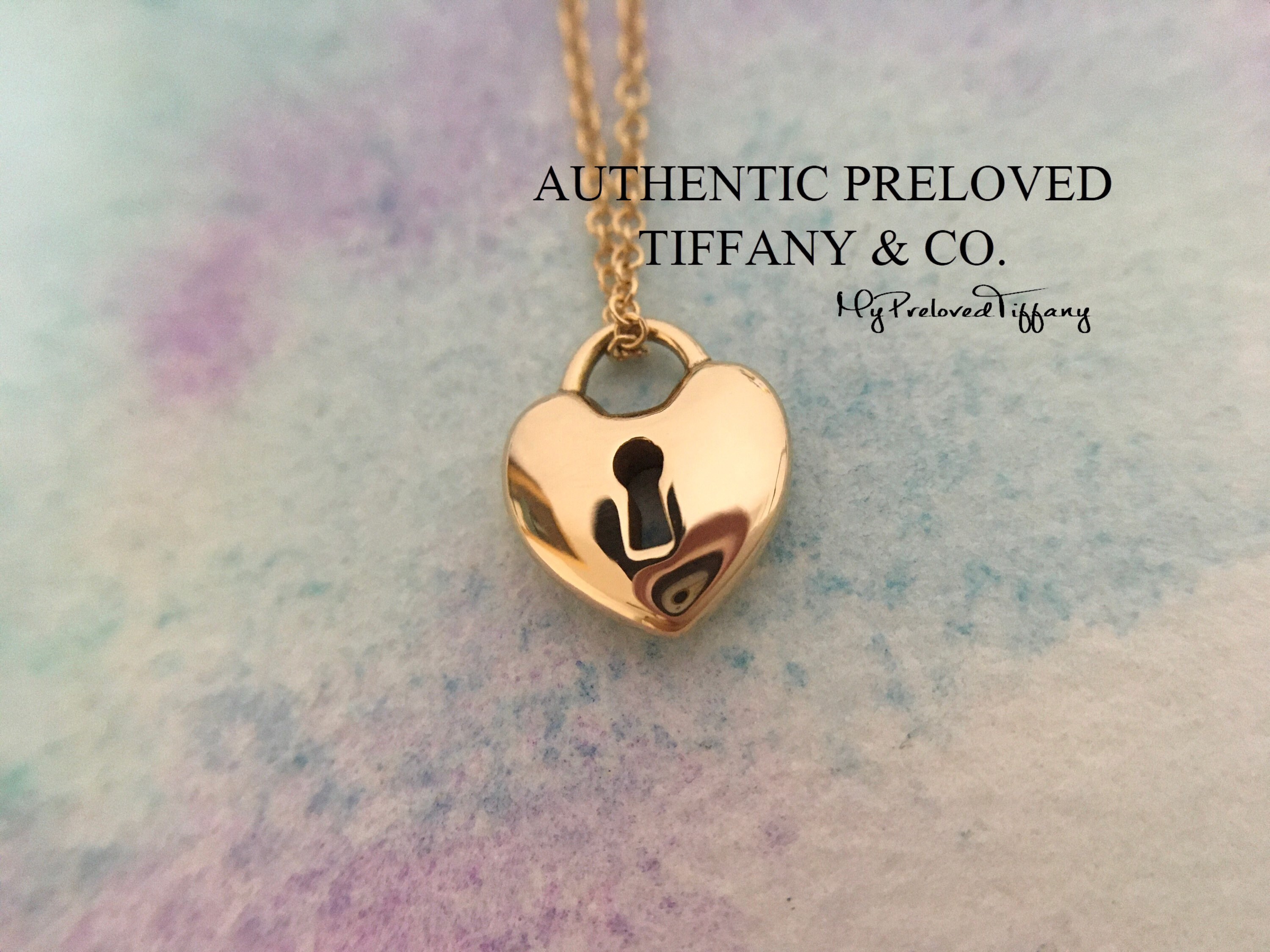 Rose Gold Mini Heart Lock 