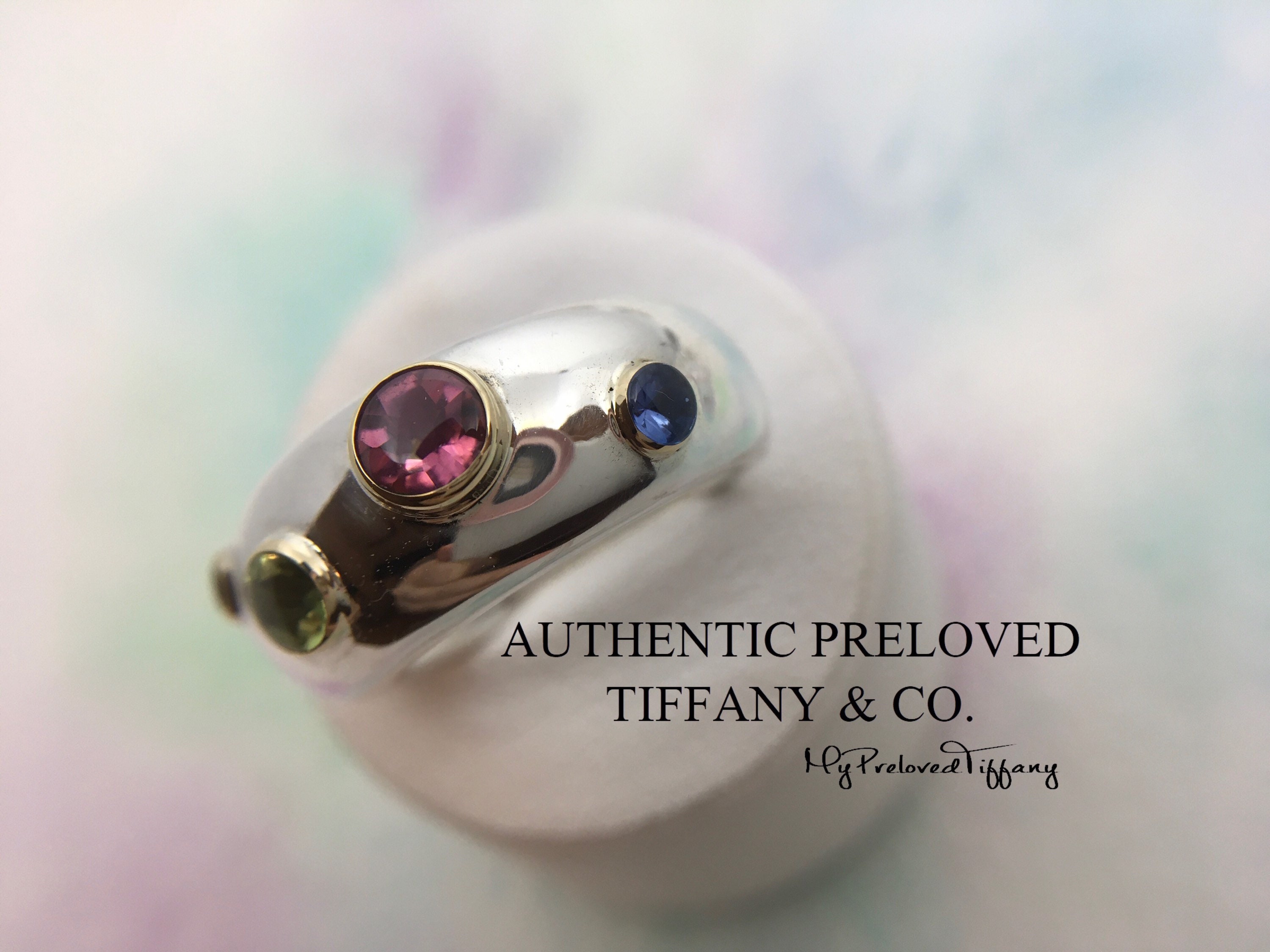 Tiffany on sale peridot ring