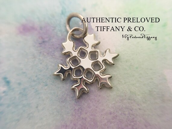 Snowflake Snow Charm Silver - Etsy