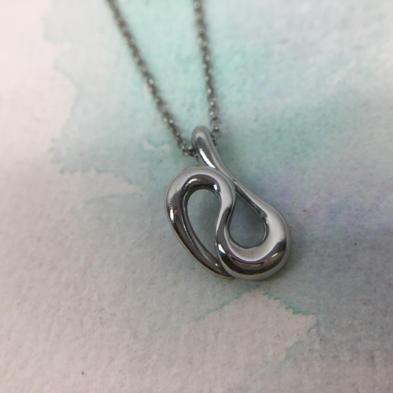 Authentic Tiffany & Co Elsa Peretti Snake Necklace