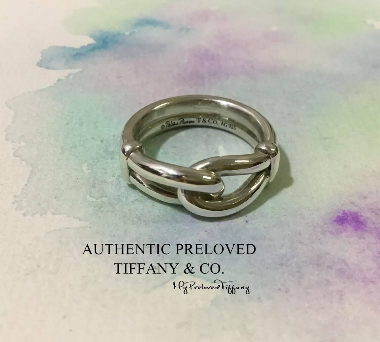 Co. Paloma Picasso Knot Ring - Etsy 