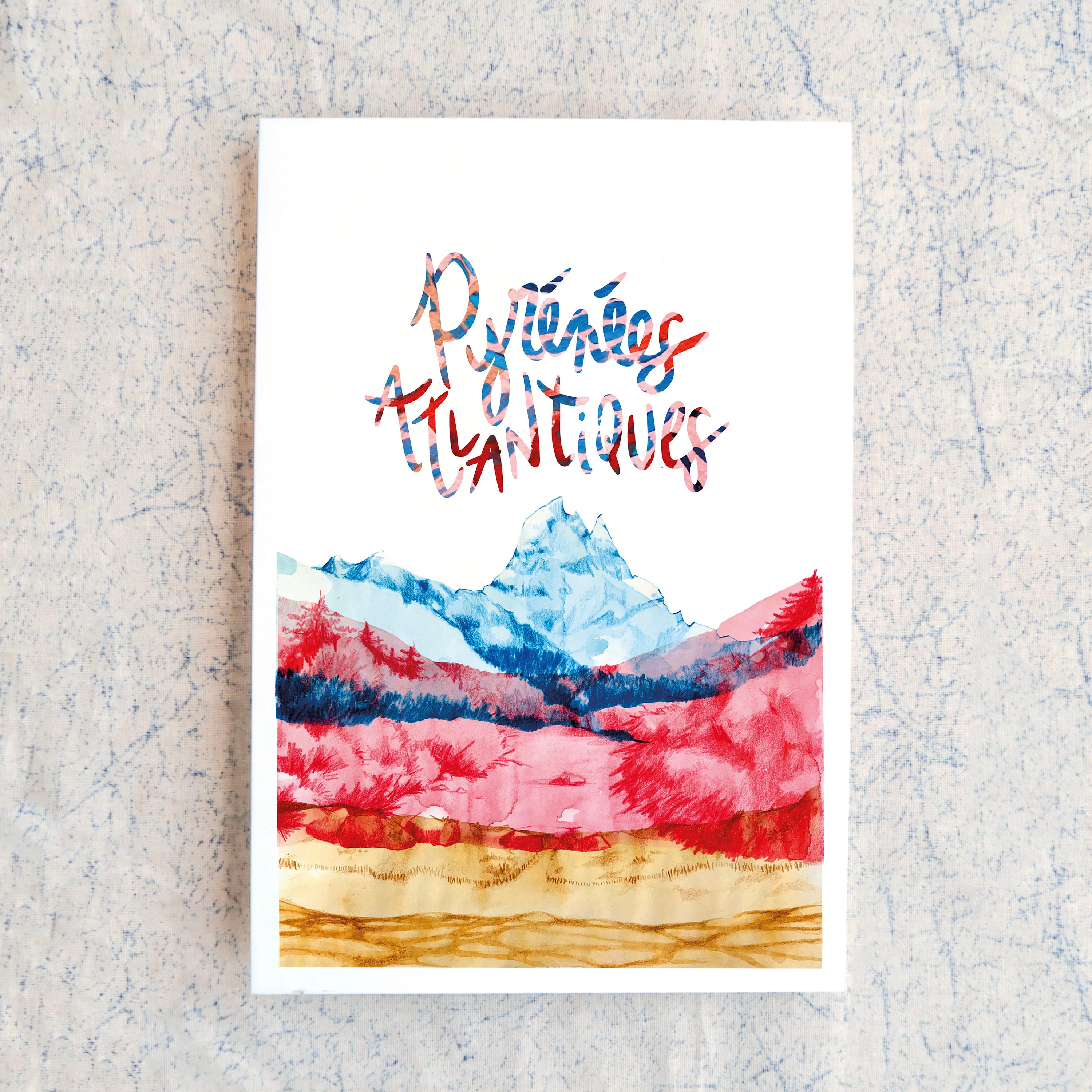 Pyrénées Atlantiques Lover - Édition Limitée Format A3