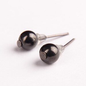 Shungite stud earrings Clearance