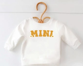 MINI Sweatshirt Retro Mini Shirt Daisy Sweatshirt Mini Crewneck Pullover Cute Mini Daisy Crewneck Groovy Daisy Shirts For Girls Gift For Her