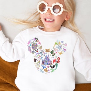 Best Day Ever Sweatshirt Kids Mouse Ear Sweatshirt Toddler Crewneck Pullover Matching Mommy And Me Sweatshirts Mama and Mini Sweatshirt