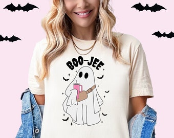 Halloween Ghost Shirt Boo Jee Shirt Boo Shirt Spooky Ghost Shirt Boojee Tee Spooky Season Ghost Tee Spooky Vibes Shirt Funny Halloween Gifts