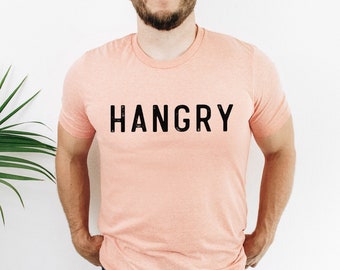 Funny Dad Shirts Hangry Shirt Fathers Day Shirt Father's Day Gift Ideas Gift For Dad Funny Shirt Dad Tshirt Graphic Tee Unisex Plus Sizes