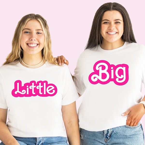 Sorority Shirt Big Little Shirt Big Little Reveal Shirts Big Little Gift Greek Trendy Big Lil Shirts Retro Big Little Sorority Reveal Shirt