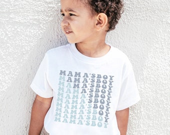 Mama's Boy Shirt, Toddler Tee, Baby Shirt, Bodysuit, Matching Mama and Me Shirts, I Love My Mama Shirt, Matching Shirts