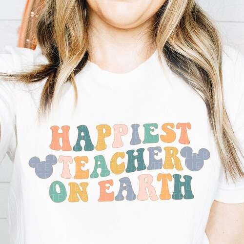Disney Teacher Disney Teacher Gifts Disney Teacher Disney Etsy