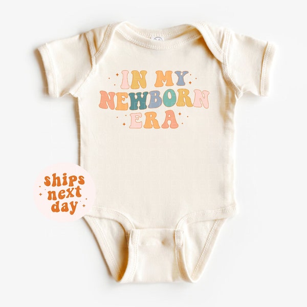 In My Newborn Era Bodysuit Newborn Gift Baby Shirt Swift One Piece Newborn Cute Onsie Newborn Gift Swift Announcement Tee Pregnancy Reveal