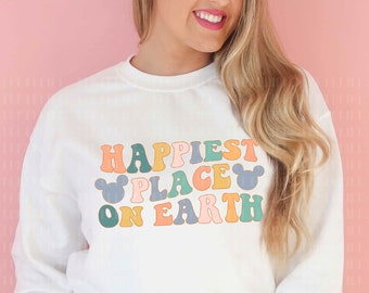 Disney sweatshirts etsy Clearance