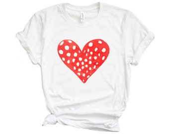 Heart Shirt, Cute Valentines Day Shirt, Women's Valentines Day Shirt, Womens VDay Shirt, Womens Heart Shirt, Valentines Shirt Women, Leopard