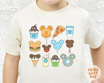Here For The Snacks Shirt Magic Kingdom Shirts Happiest Place Cute Mouse Ears Tee Family Vacation Kids Shirt Magical Toddler Shirt Baby