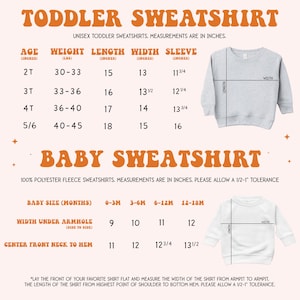a baby sweater with measurements and measurements for it