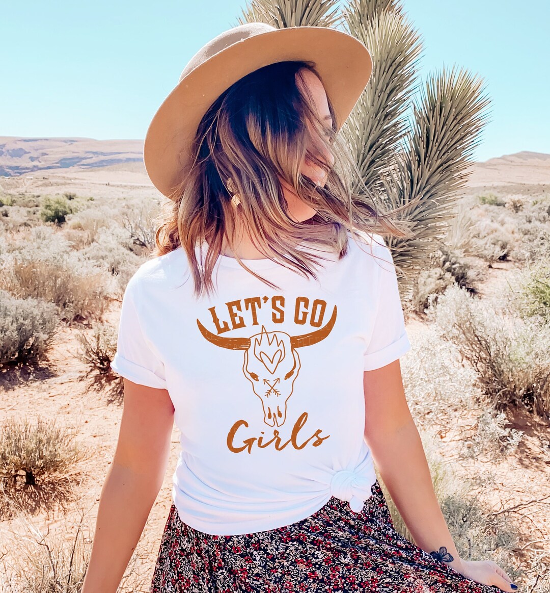Let's Go Girls Shirts Let's Go Girls T-shirt Retro Graphic Tee Gifts ...