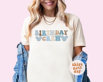 Birthday Crew Shirt Matching Mouse Ears Shirt Happiest Place on Earth Shirt The Most Magical Birthday Boy T-Shirt Kids Tee Toddler Shirt