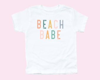 Beach Babe Shirt Beach Toddler Tee Kids Beach Tshirt Kid Beach Shirt Toddler Girl Shirt Beach Babe Tee Beach Bum Top Cute Summer Beach Tee