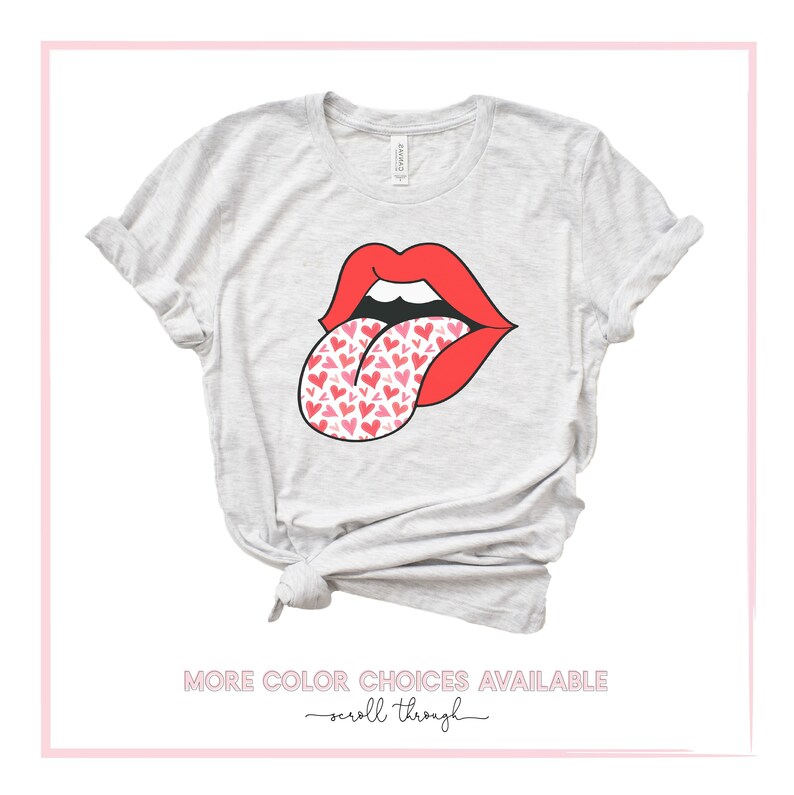 lips and tongue shirt