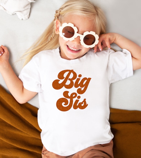 Big Sis Shirt Big Sister Announcement Big Sister to Be Sister