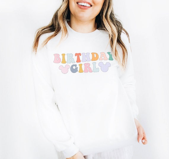 Birthday sales girl sweatshirt