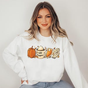 Thanksgiving Sweatshirt Pumpkin Sweatshirt Fall Favorites Shirt Pumpkin Pie Shirt Pumpkin Spice Sweatshirt Cozy Season Cute Gift For Her