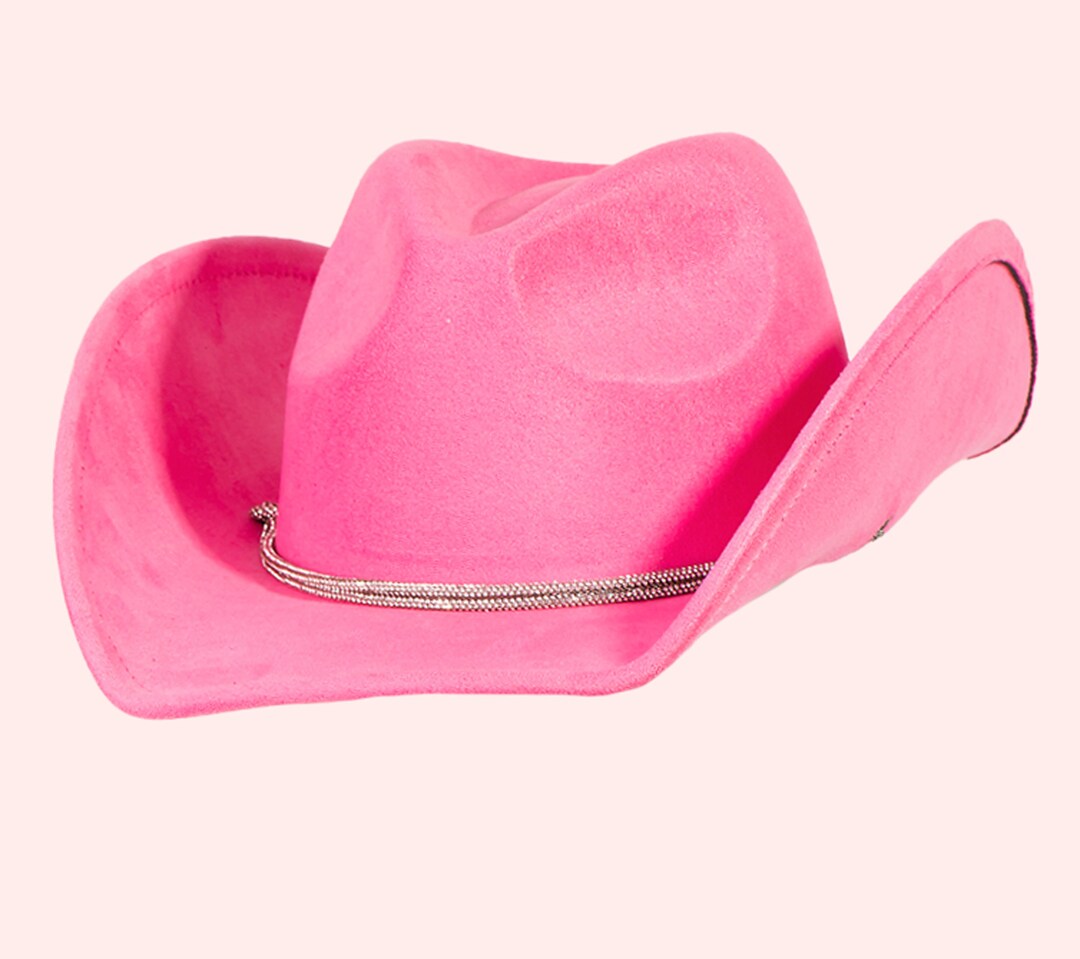 Cowboy Hat Rhinestone Rope Chin Strap Womens Fall Cowboy Hats Cowboy