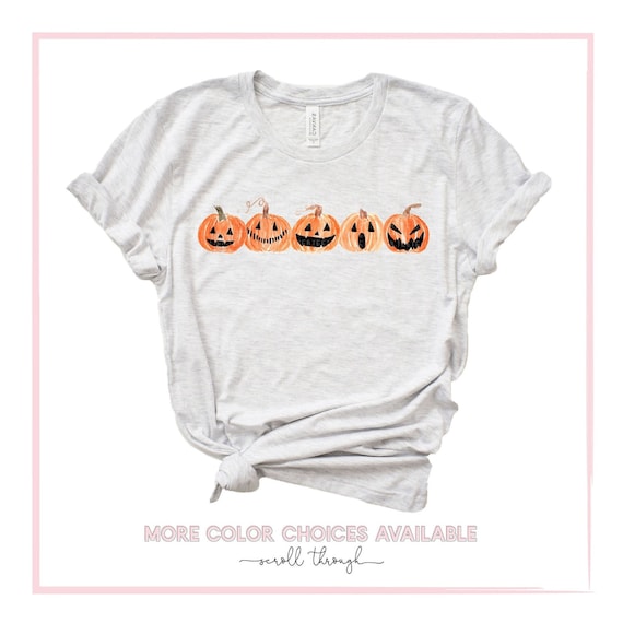 Pumpkin Shirt Pumpkin Tee Shirt Jack O Lantern Thanksgiving - Etsy