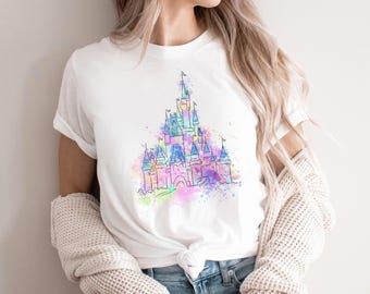 Castle Shirt Magic Kingdom Shirt Happiest Place On Earth Shirt Magical Dreamer Shirt Retro Castle Shirt Kids Shirt Toddler Tee Baby Shirts