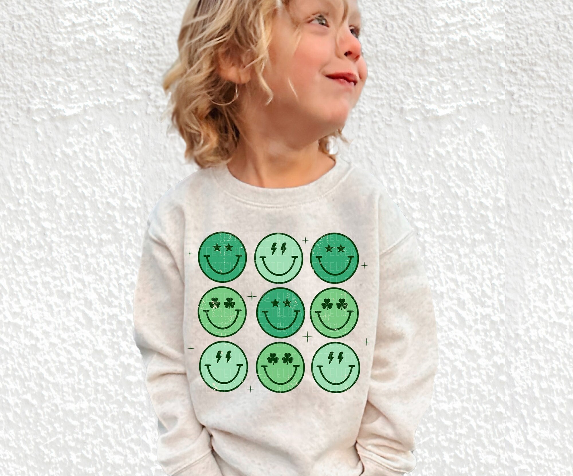 Smiley Face Bubble Romper, Happy Face Toddler Outfit, Cute Kids Clothes,  Sweater Onesie, Retro Groovy Kids Clothing, Smile Sweatshirt Romper 