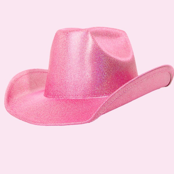 Daisy Lou Cowgirl Glitter Hat - Purple