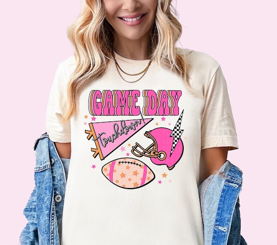 Game Day Football T-Shirt - Cute Football Top Game Day Football T-Shirt - Cute Football Top
