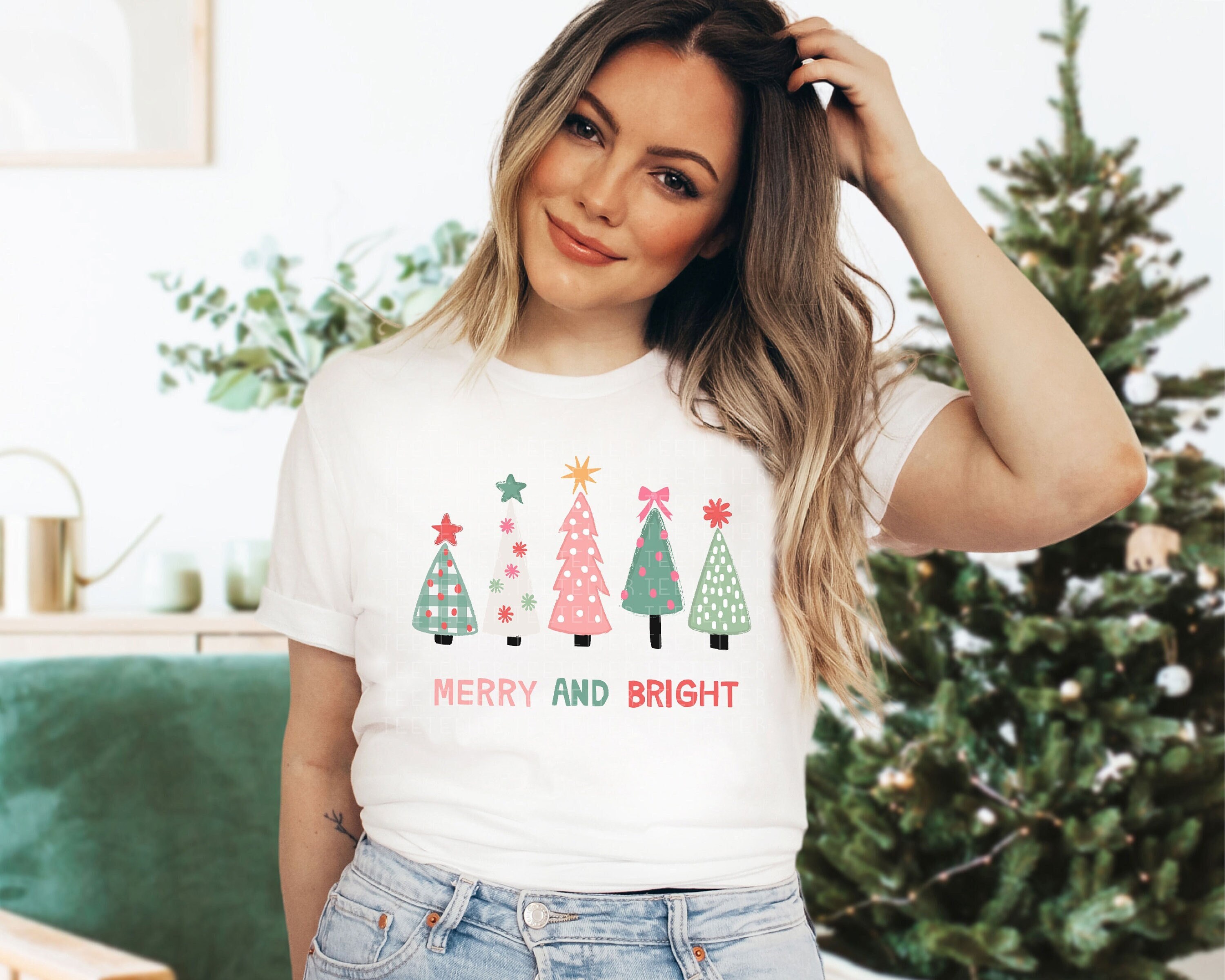 merry & bright shirt