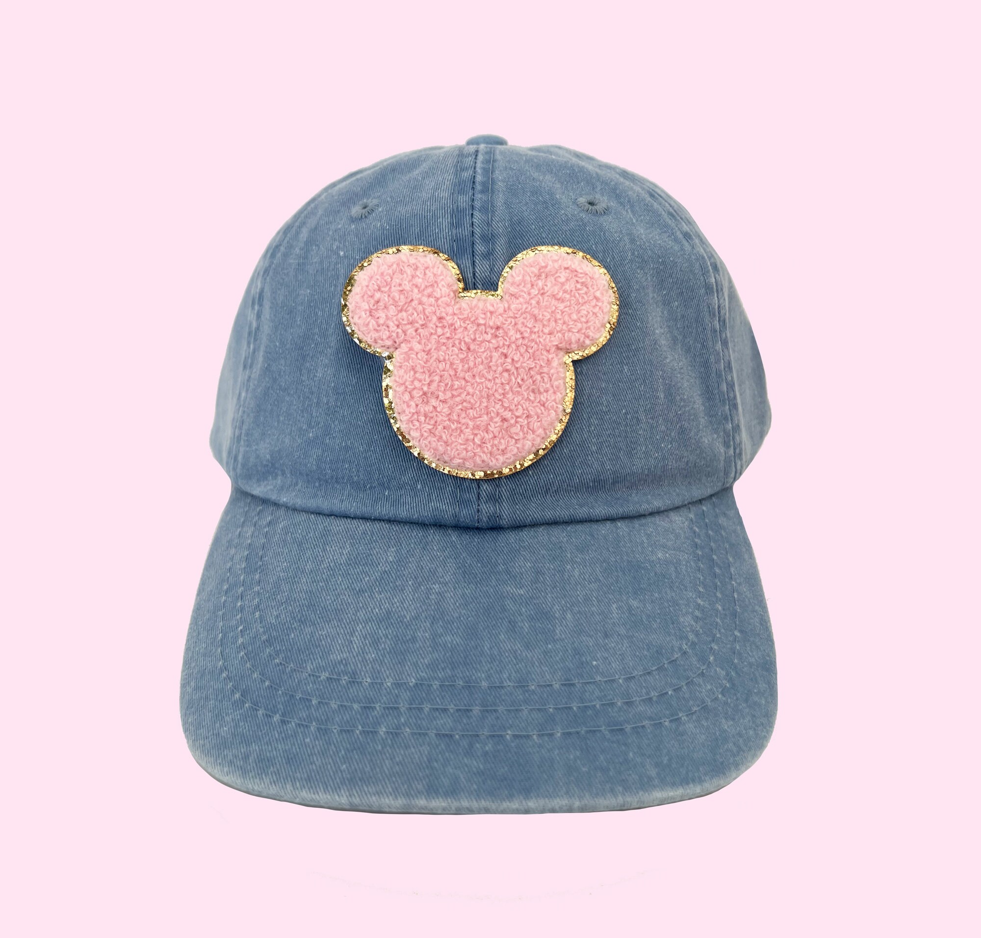 Pink Denim Hat - Etsy