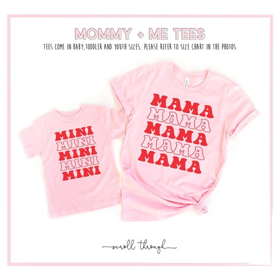 mommy and me tees