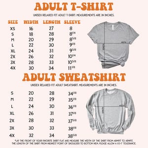 a t - shirt size guide with measurements and measurements