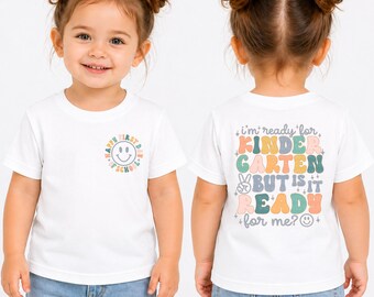 Kindergarten Shirt Back To School Shirt Toddler Tee Kindergarten First Day Of School Tee Hello Kindergarden Kids T-shirt Gift Teacher Outfit