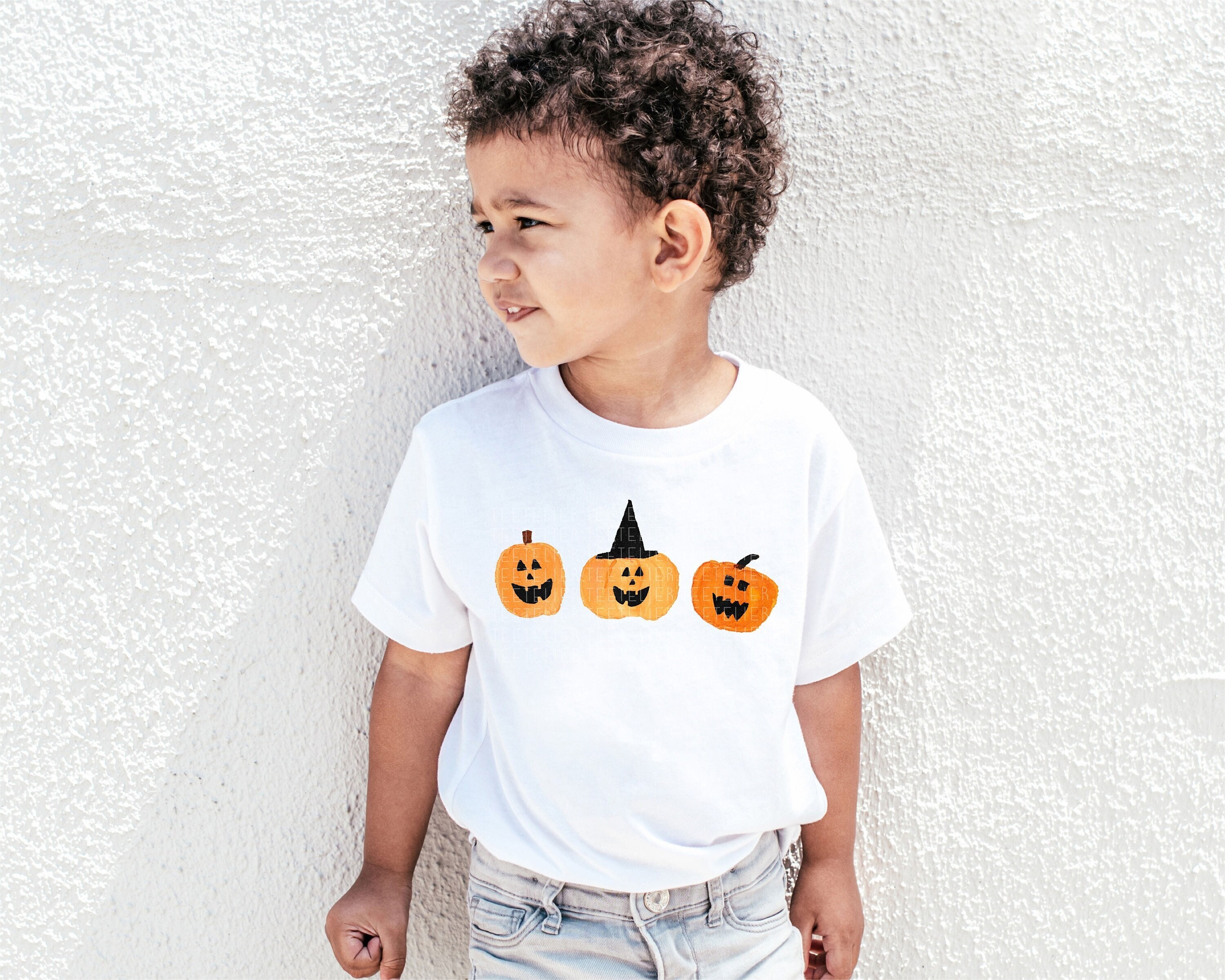 Cute Pumpkins Pattern Kids T Shirt Halloween Style Short Sleeve Top Boys Tee  For Summer - Kids' Fashion - Temu