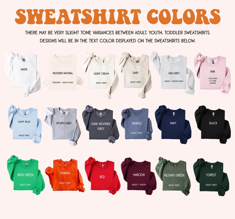 a bunch of sweaters that are all different colors