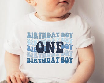 Camiseta de cumpleaños para niño, camiseta de primer cumpleaños para niño, regalo de cumpleaños para niño, camiseta de primer cumpleaños, camiseta de cumpleaños, camiseta de cumpleaños linda para niño