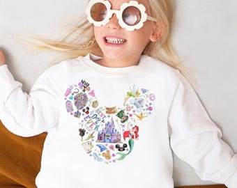 Best Day Ever Sweatshirt Kids Mouse Ear Sweatshirt Toddler Crewneck Pullover Matching Mommy And Me Sweatshirts Mama and Mini Sweatshirt