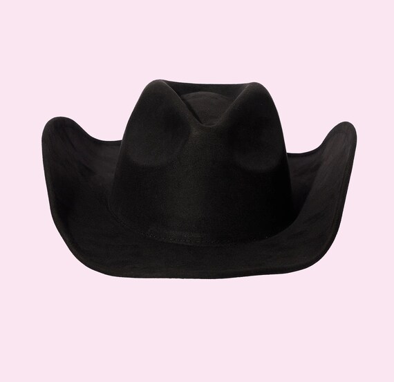 Cowgirl Hat Black Star Embellished Studded Rhinestone Star  display picture 3