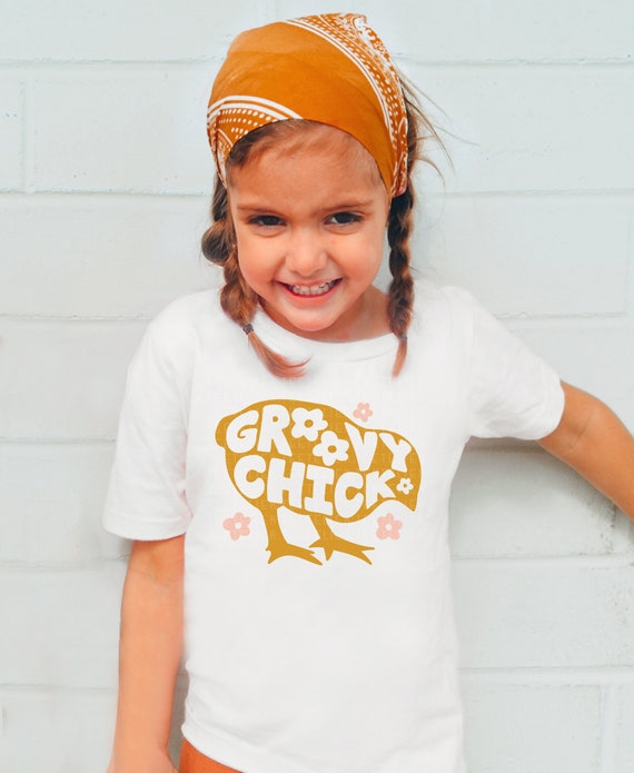 Groovy Chick Shirt Kids Easter Shirts Toddler Baby Easter Outfit T shirt Cousin Crew Cute Easter Shirts for Girls Daisy T shirts Toddlers Etsy Canada