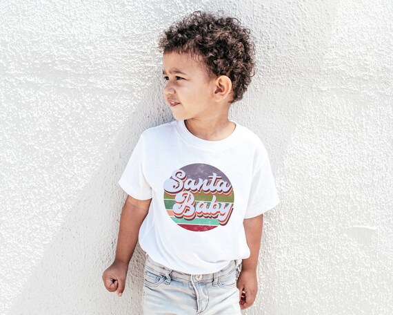 Santa Baby Retro Tee Santa Baby Retro Tee
