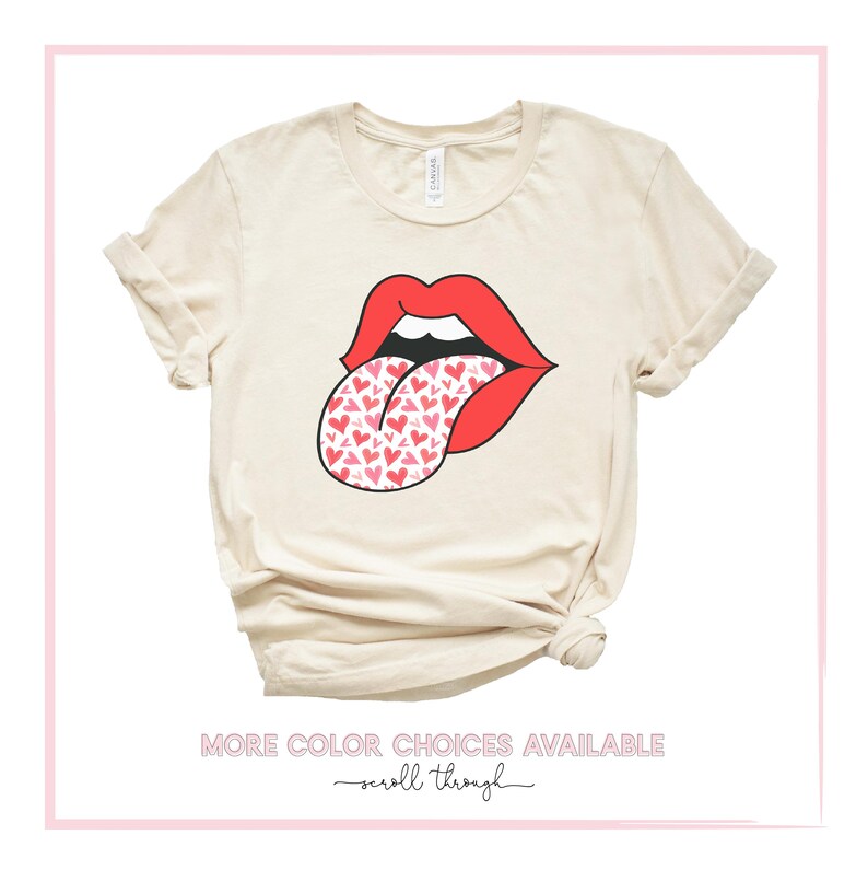 lips and tongue shirt