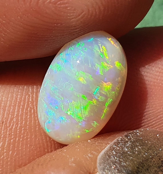3.95ct Australian Opal Crystal Opal Natural Opal solid Opal lightning Rigde Opal genuine Opal loose Opal Stone wholesale Opal item LR160 Etsy Canada