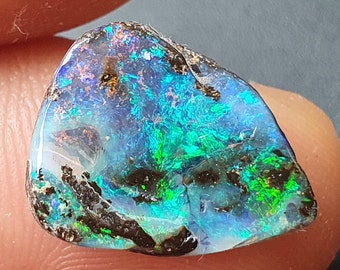 5.1ct Australian Opal- Boulder Opal- Natural Solid Opal- Queensland Opal- Loose Opal Stone- Wholesale Opal- Gemstone- Opal- Item Bo623