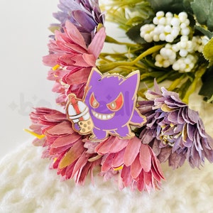 Gengar Boba | Hard Enamel Pin