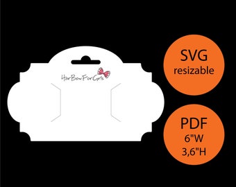 Download Free Bow Template Svg Pdf Dxf Hair Bow Cut File For Cricut Bow Etsy SVG Cut Files